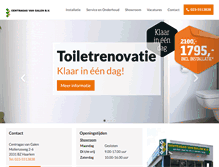 Tablet Screenshot of centragas.nl